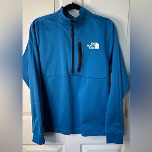 The North Face Blue Quarter-Zip Pullover